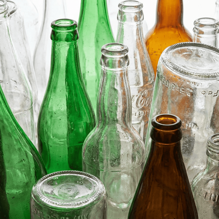 Glass bottles Recycle Strong